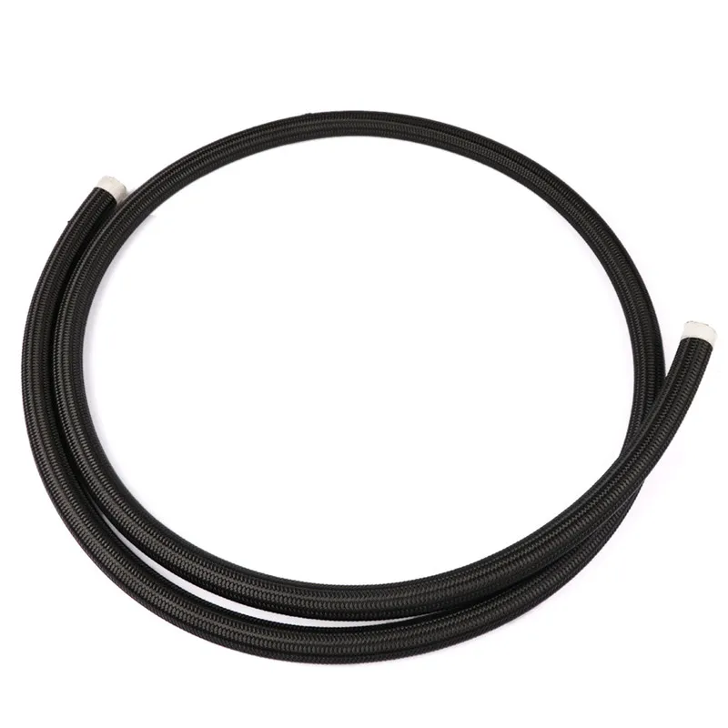 2 м шланг подачи топлива AN4 AN6 AN8 AN10 Нержавеющая сталь Плетеный PTFE тормоза