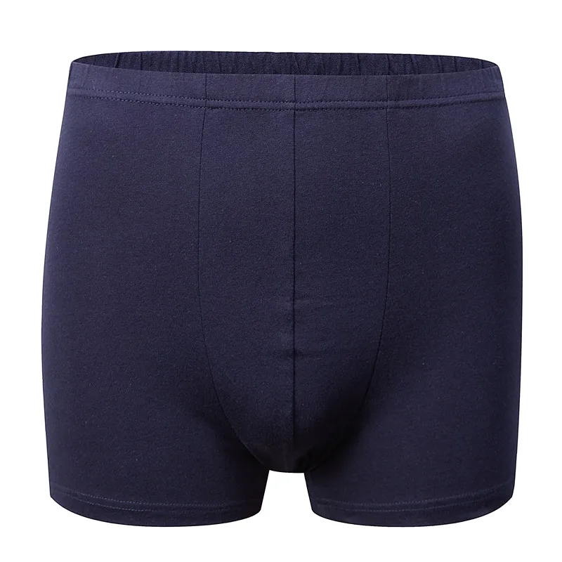 

5pcs Mens Underwear Boxers Shorts Casual Cotton Sleep Underpants Quality Loose Solid Boxer Men Comfortable Homewear Panties