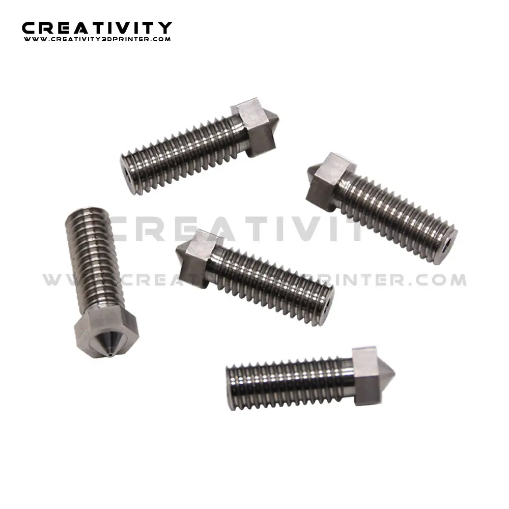 Volcano Nozzle Titanium alloy For 3D Printer Hotend High Performance M6Thread 0.4/0.6/0.8 mm for Sidewinder X1 | Компьютеры и офис