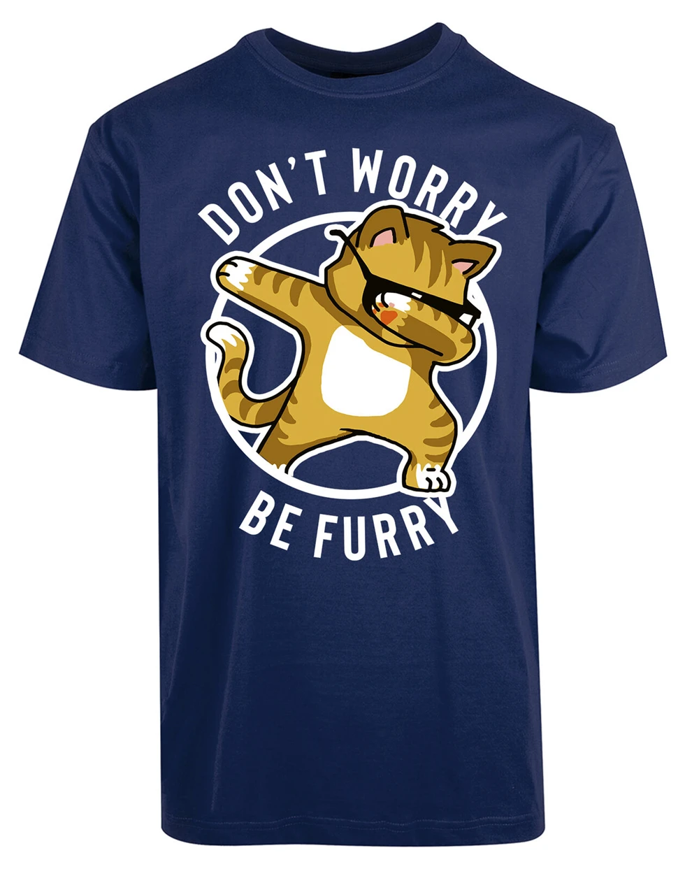 Не беспокойтесь быть пушистой Новая мужская рубашка с животным любовником Милая