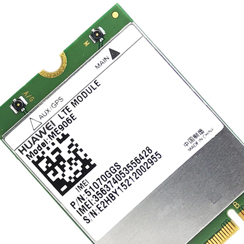 Разблокирована ME906E + 2 шт. IPX4 NGFF M.2 антенна FDD LTE 4G WCDMA GSM поддержка GPS модуль в наличии