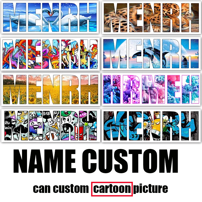 

Photo Custom Full Square 5D DIY Diamond Painting Name Cross Stitch Letter Customized Diamond Embroidery Mosaic Birthday Gifts