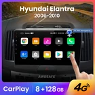 Автомагнитола AWESAFE PX9 для Hyundai Elantra 2006 2007 2008-2010, мультимедийный проигрыватель с GPS-навигацией, 2 din, Android, Авторадио для CarPlay Аудио для авто автомагнитолы