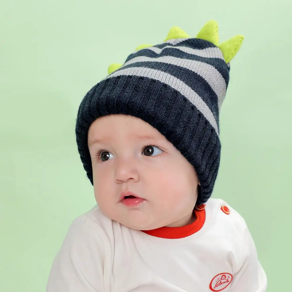 

XCQGH Baby Winter Hat Dinosaur Hats Unique Winter Aceesories Kids Children Beanie Cap Newborn Bonnet