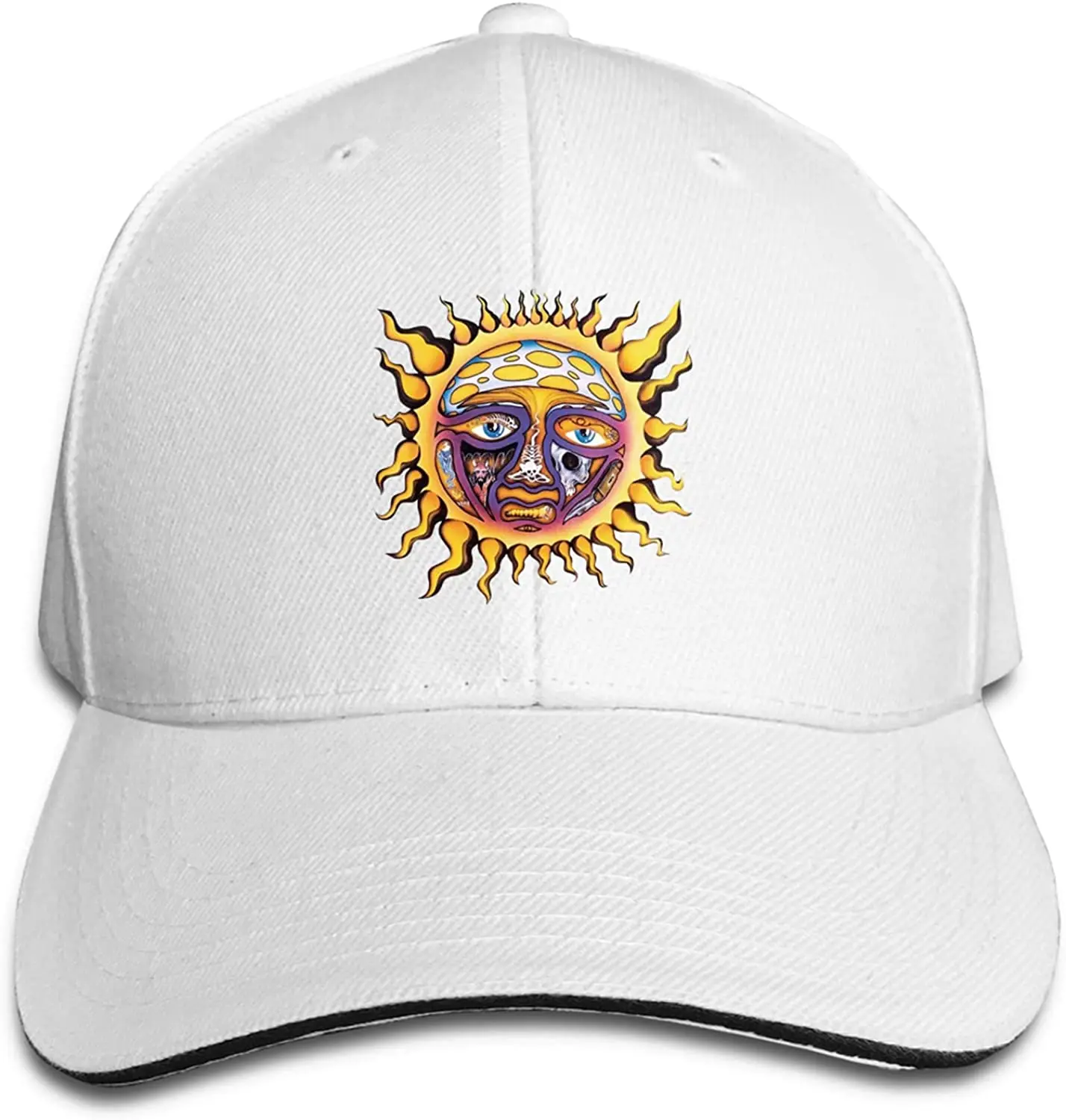 

Hats For Men Freedom Unisex Adult Baseball Cap,Hip-Hop Cap,Sandwich Capwhite