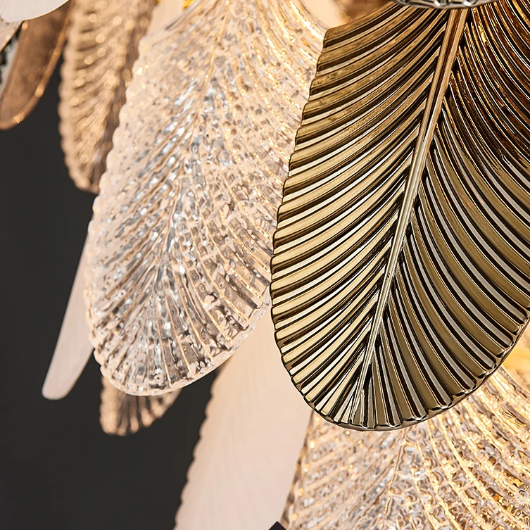 Lámpara LED postmoderna de acero inoxidable para comedor, luminaria de suspensión con Lustre de iluminación de diseño Art Deco para sala de estar