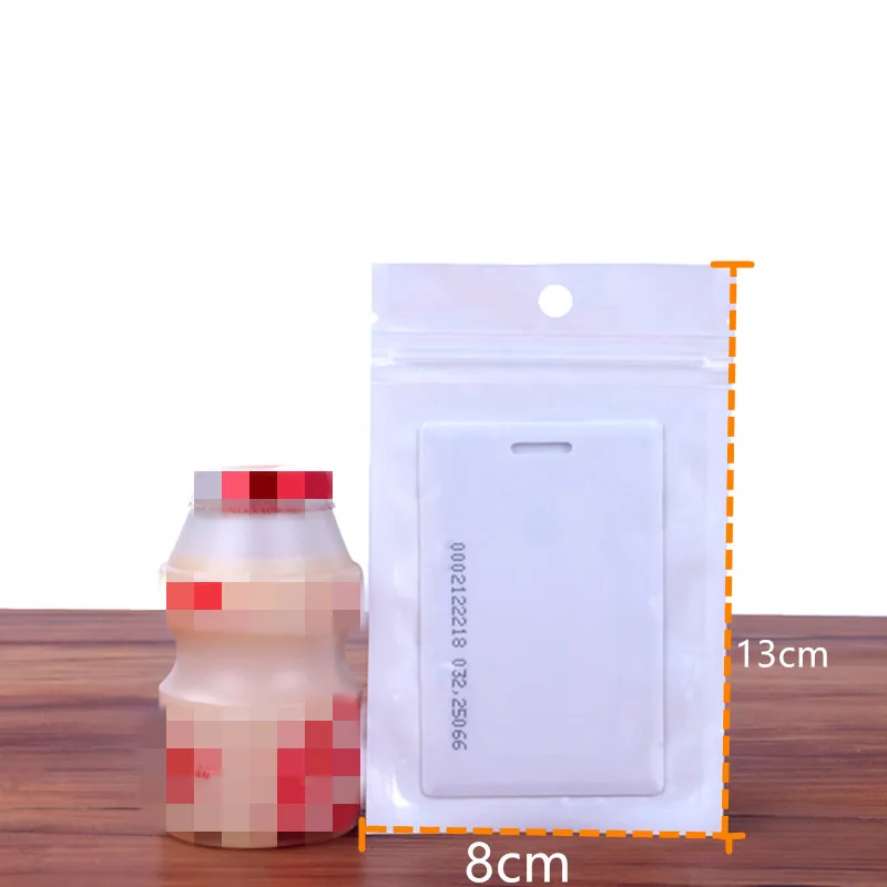 100 шт. пластиковые пакеты на молнии с застежкой молнией|Подарочные сумки и