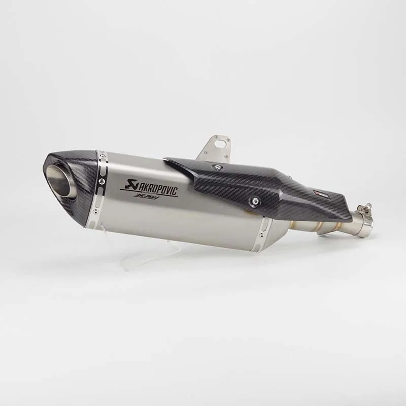 Exhaust pipe X-ADV 750 Slip-On мотоцикл глушитель передние трубы заголовки с Akrapovic глушитель для Honda X-ADV xadv 750 - Цвет: Exhaust pipe