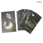 Винтажные светящиеся открытки 30 шт., светящиеся в темноте лесные полосы, животные, поздравительные открытки, конверт, декоративные открытки сделай сам