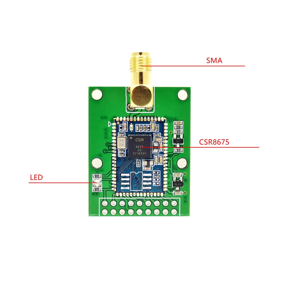 Taidacent Spdif соединитель I2S APTX Ble 5 0 макетный комплект Csr8675 модуль Bluetooth совместимый