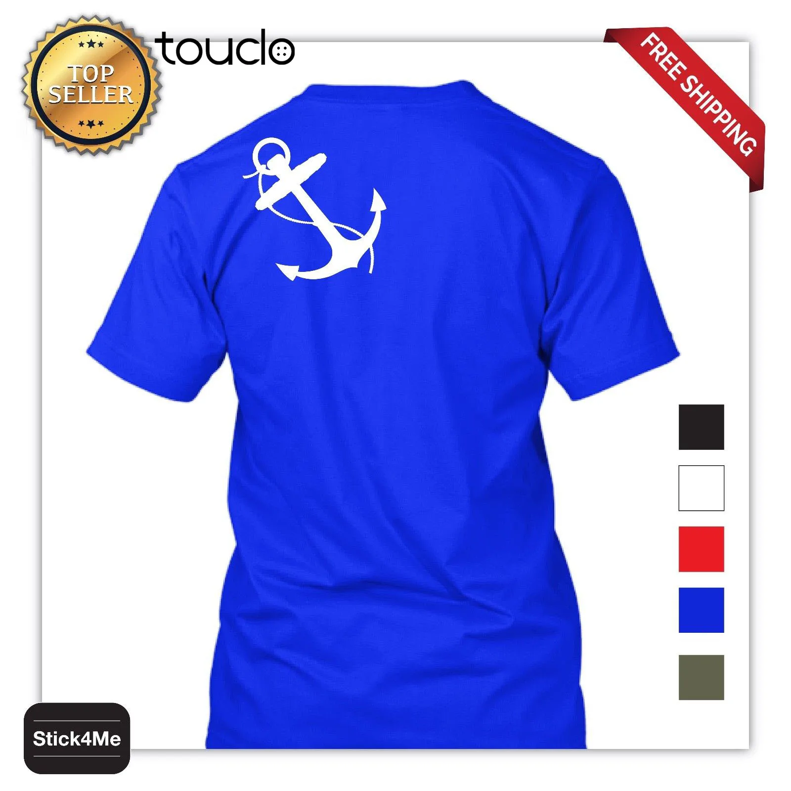 Летняя модная футболка с морским кораблем морем плечами летняя мужская одежда |