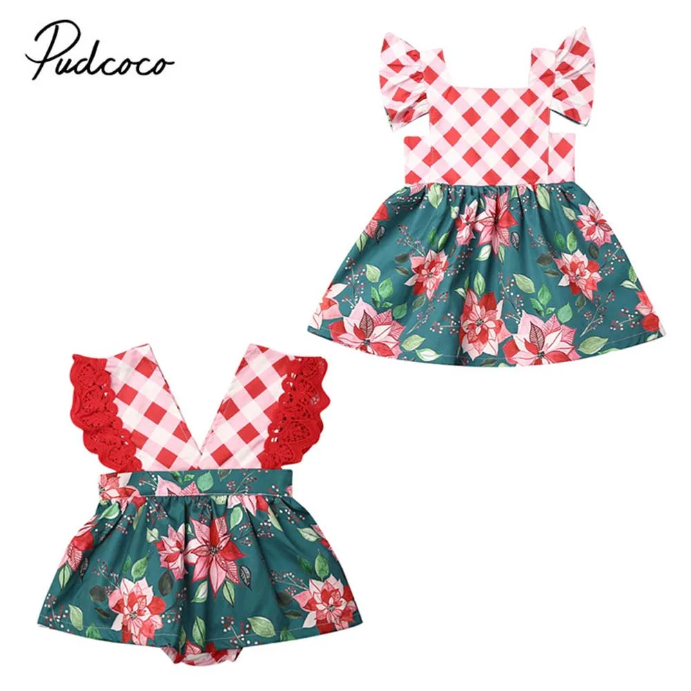 Детский комбинезон с кружевными рукавами и юбкой пачкой|Комплекты одежды| |