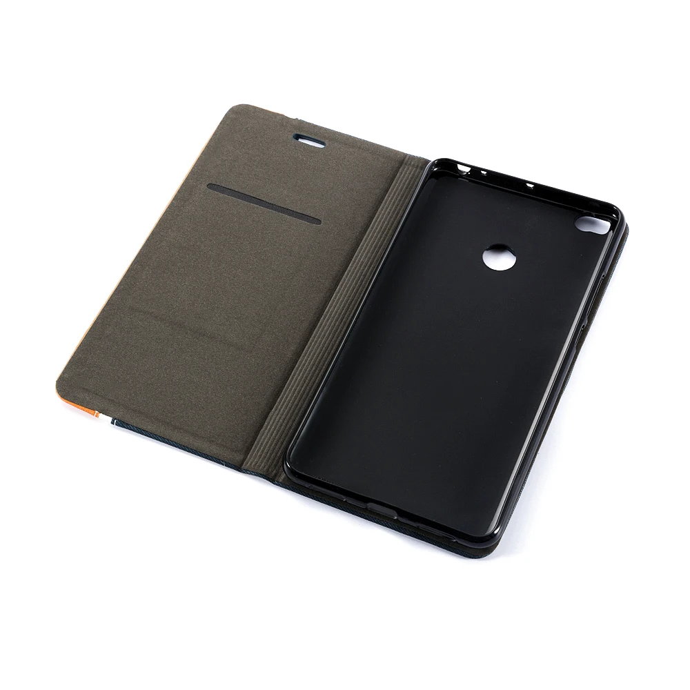 Чехол-книжка в деловом стиле для Xiaomi mi Max 2, роскошный Винтажный чехол-книжка из искусственной кожи для Xiao mi Max, Мягкая силиконовая задняя крышка