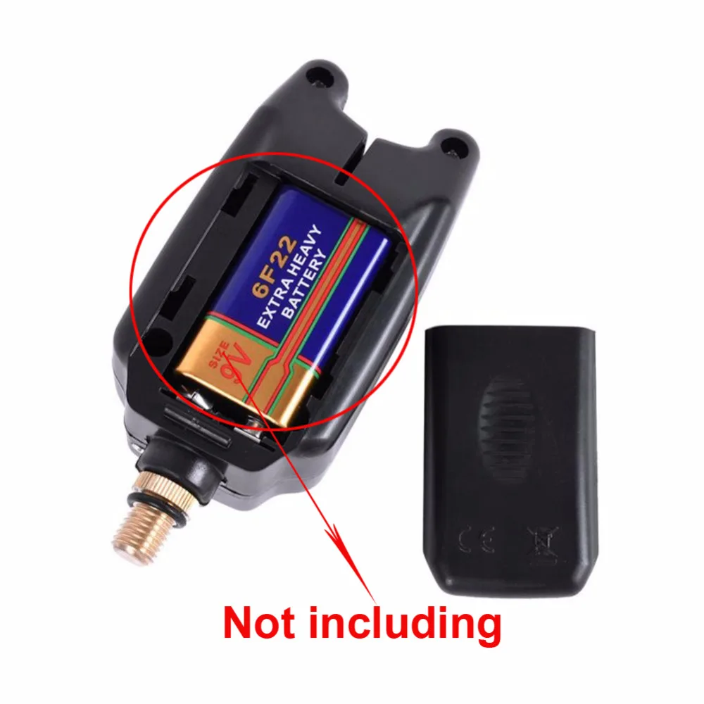 Сигнализатор для рыбалки Poisson 4 шт. индикаторы укуса с подсветкой свингер 4 шт. сигнализация для укуса рыболовные аксессуары