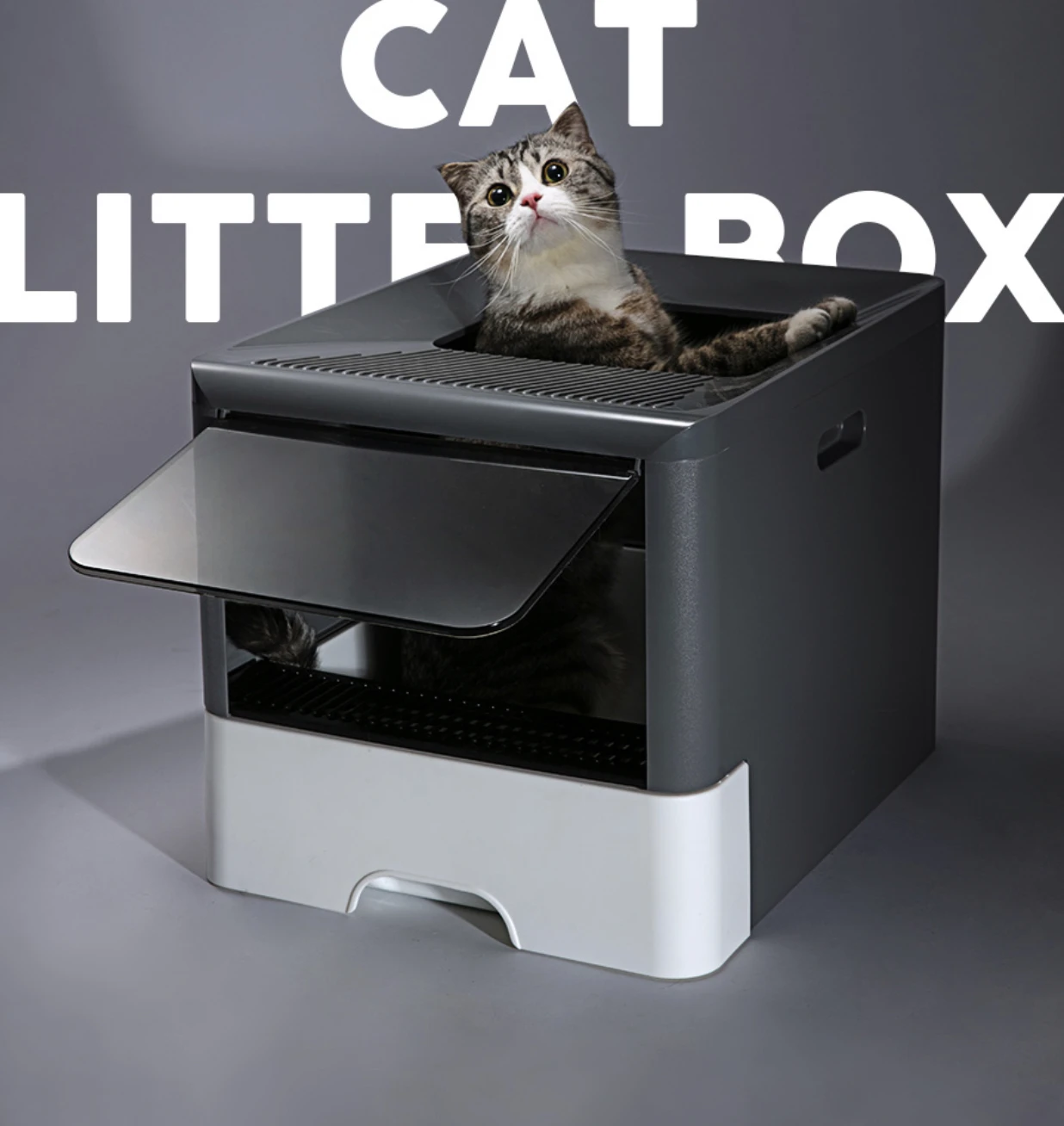 Роскошный современный питомец большой ящик для мусора кошка закрытый мебельной