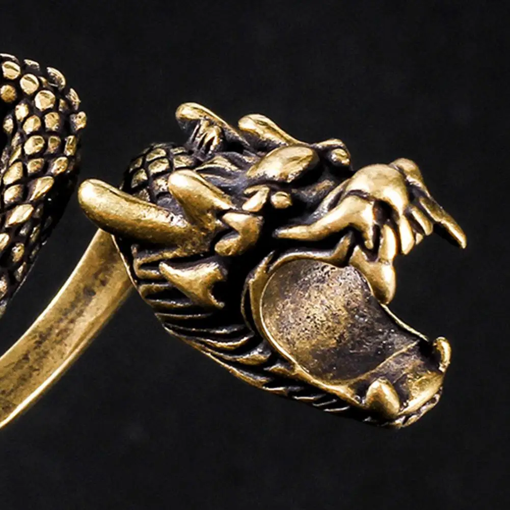 Кольцо для сигарет Универсальный Регулируемый Медный Ретро держатель в Форме