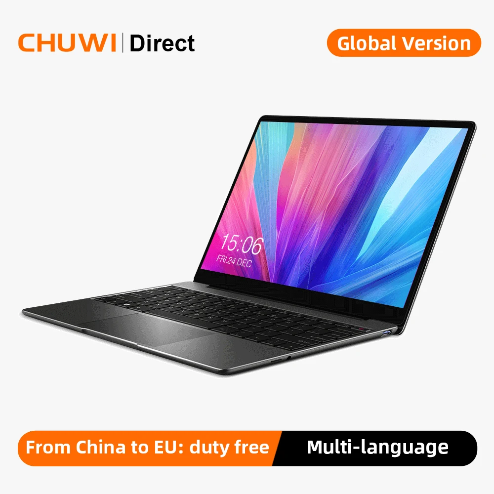 Ноутбук CHUWI CoreBook Pro 13 дюймов 2160*1440 Intel Core i3-6157U двухъядерный процессор LPDDR4 8 ГБ 256 Гб