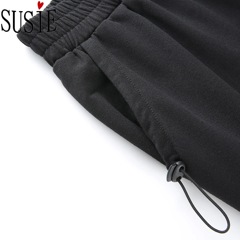 Women Pants High Waist Hollow Out Fashion Streetwear Hip Hop Punk Cargo Joggers Autumn Winter Sexy Trousers Plus Size | Женская одежда