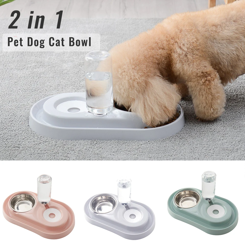 Автоматический диспенсер для воды с двумя портами собак кошек и домашних