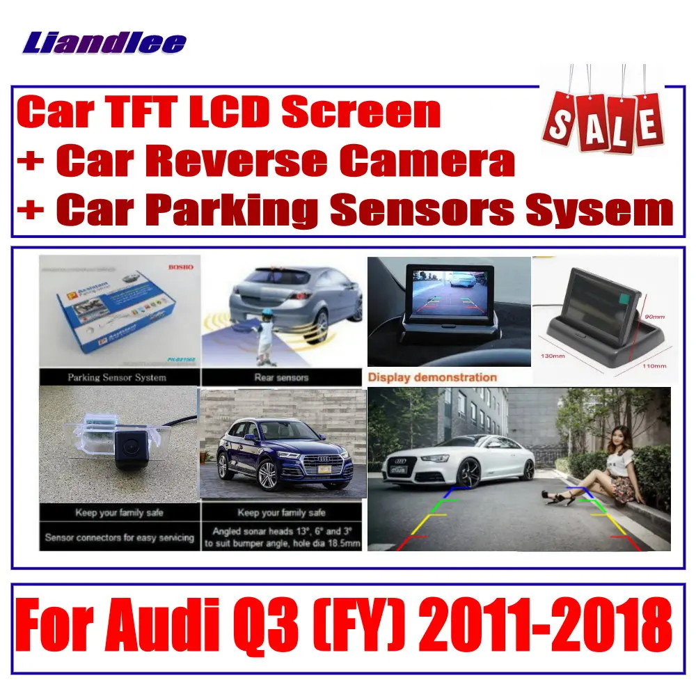 Для Audi Q3 (FY) 2011 2018 дисплей монитора задней камеры автомобиля/CCD камера заднего