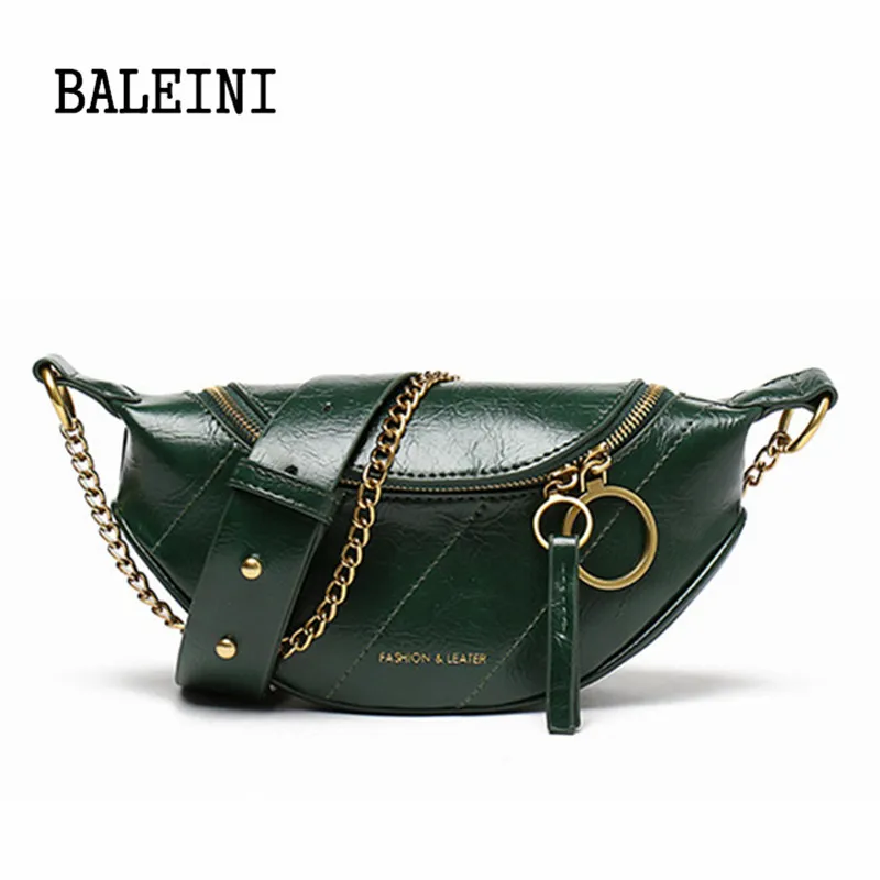 Зеленый BALEINI новая дамская посылка пельменей простая однотонная модная трендовая дикая Индивидуальная сумка через плечо сумка-мессенджер - Цвет: Зеленый