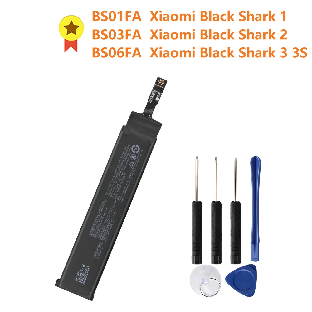

Original Battery BS01FA For Black Shark 1 Black Shark Helo BS03FA For Black Shark 2 2 Pro BS06FA For Black Shark3 Xiaomi Battery