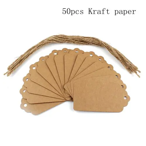 Kraft paper 50 шт. Свадебные сувениры бутылка в форме черепа открывалка+ бирки свадебные сувениры и подарок для гостей вечерние сувениры праздничные вечерние принадлежности - Цвет: Kraft paper