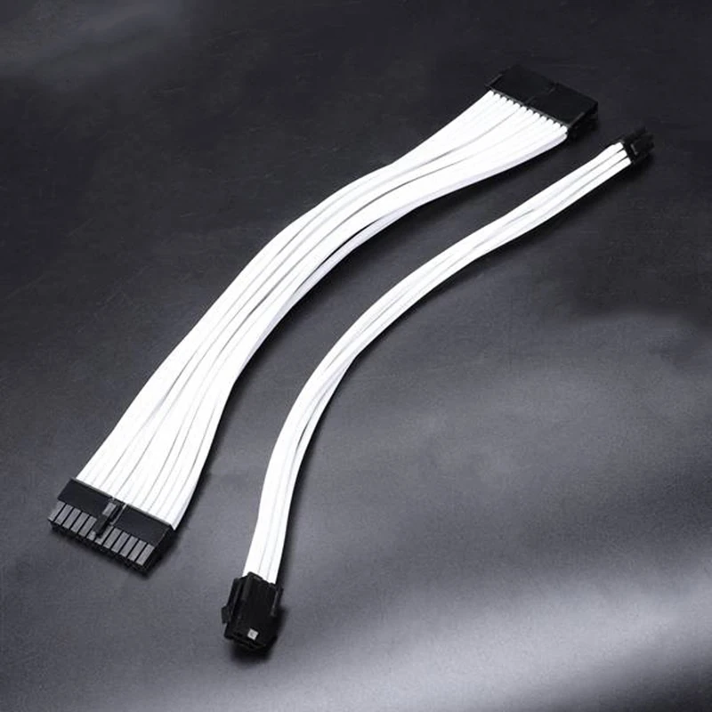 

Basic Extension Cable Kit, 1Pcs Atx 24Pin/Eps 4+4Pin/Pci-E 8Pin/Pci-E 6Pin Power Extension Cable