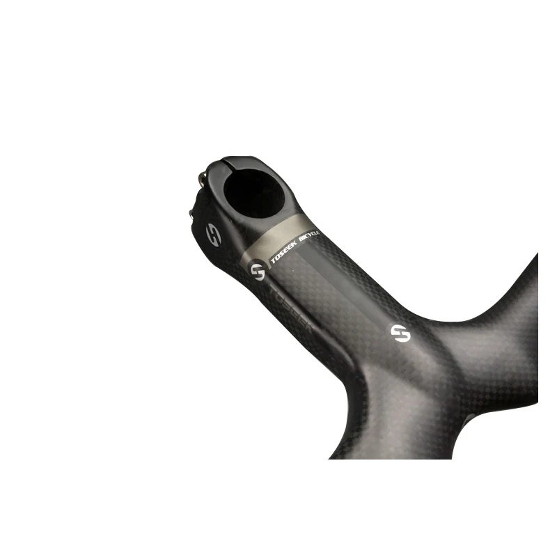 TOSEEK углеродное волокно для велосипеда руль MTB горный велосипед интегрированый