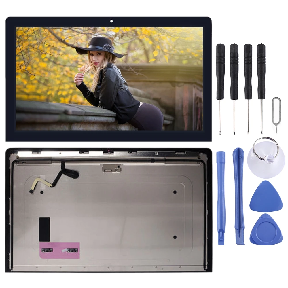 ЖК-экран и дигитайзер в сборе для Apple iMac 27 дюймов A1419 2K LM270WQ1(SD)(F1)(SD)(F2) 661-7169 (2012-2013)(черный)