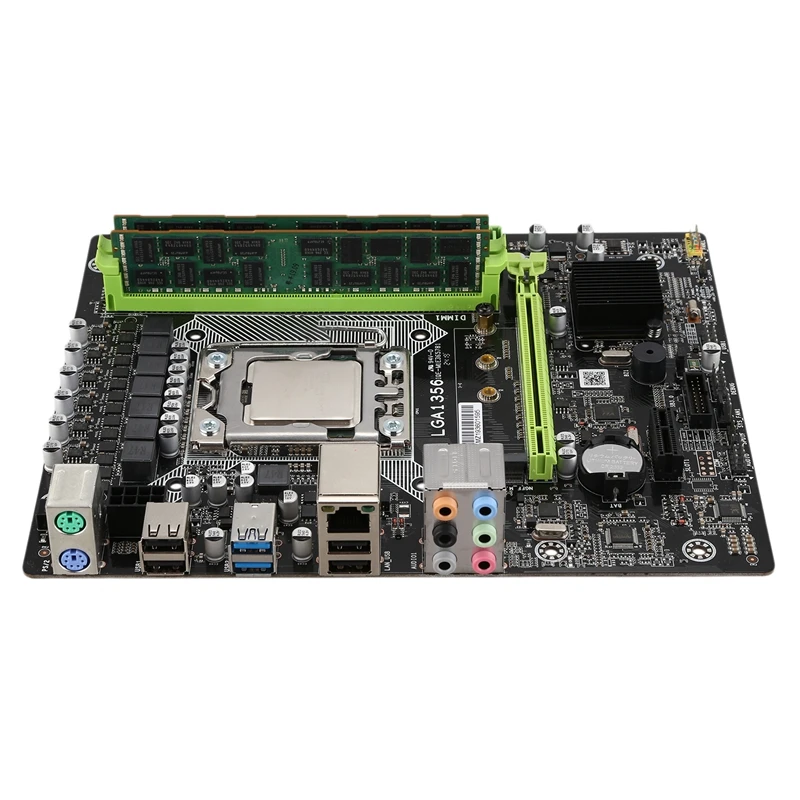 Комплект материнской платы X79A с Xeon LGA 1356 E5 2420 C2 2x8 ГБ = 16 Гб 1600 МГц память DDR3 ECC