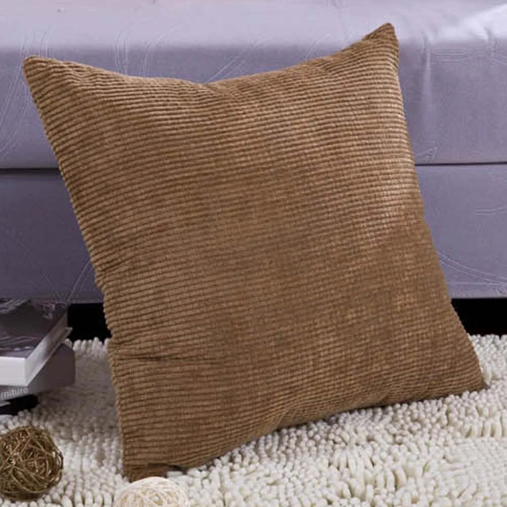 Корн ядро вельвет дивана Декор Бросок Подушка Чехол для подушки
