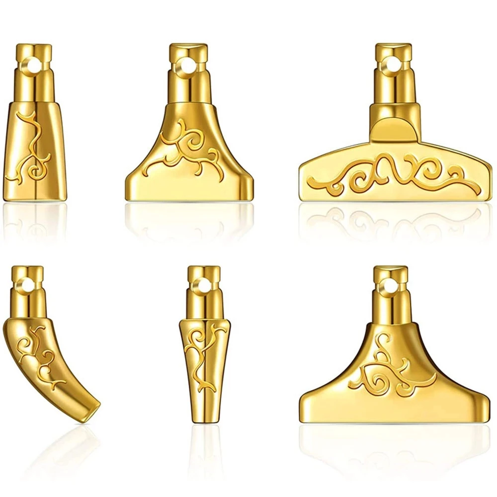 

6PCS 5D Diamond Painting Tool Metal Point Drill Pen Heads Multi Placer Pen Tip For Square/Round Diamond Painting