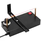 Небольшая машина для горячей резки ленты, ручная машина для горячей резки, для резки торговой марки, для веревки, электромеханическая терморезка с вентилятором