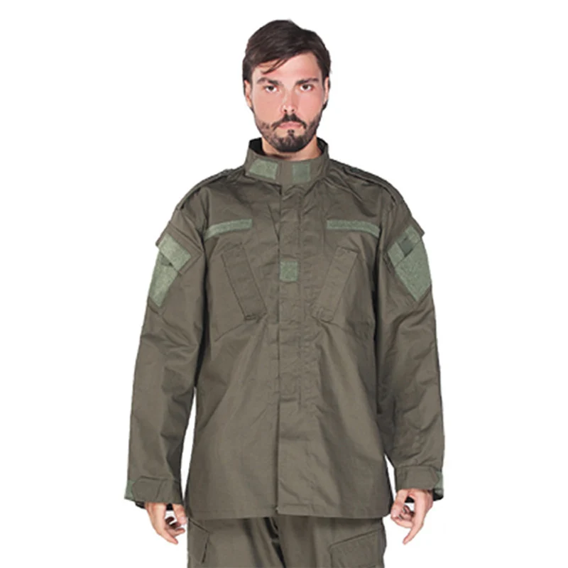Color1 Армейский костюм США, африканская военная форма для мужчин, куртка Cambay+ штаны, 2 предмета, камуфляжная одежда ACU CP для мужчин, спецназ, тактическая одежда - Цвет: Color1