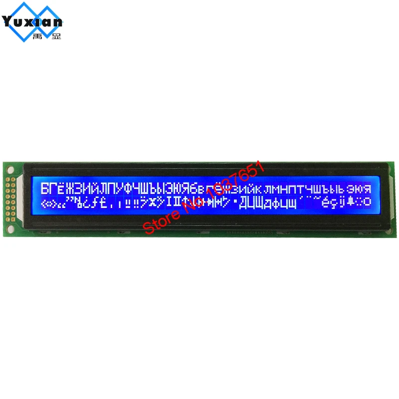 Кириллический шрифт с русской символикой 40x2 4002 А зеркальный дисплей 5 в LC4021