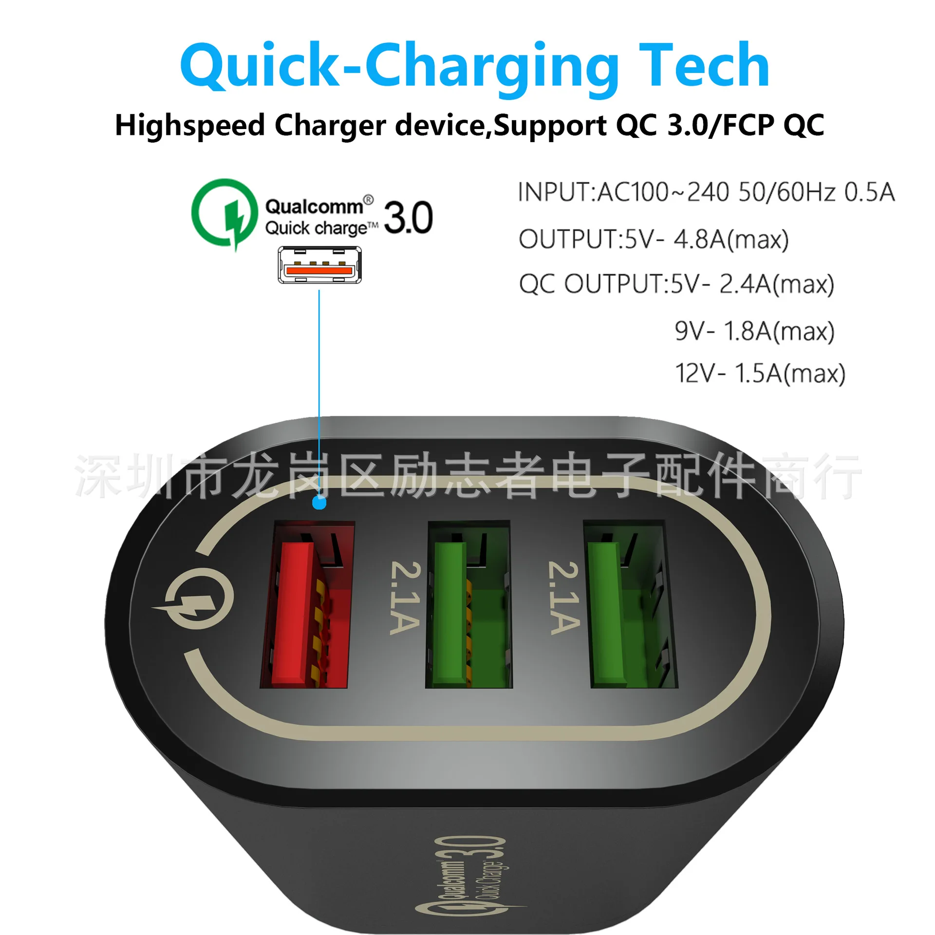 Mzxtby Quick Charge 3 0 USB зарядное устройство QC3.0 кабель для быстрой зарядки дорожное