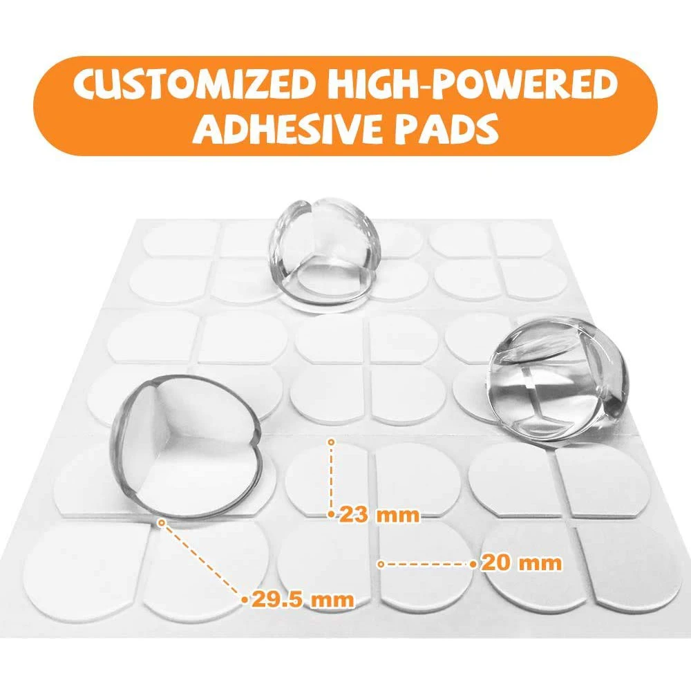 

Corner Protector, Baby Proofing Table Corner Guards, Keep Child Safe, Protectors for Furniture Sharp Corners (18 Pack)