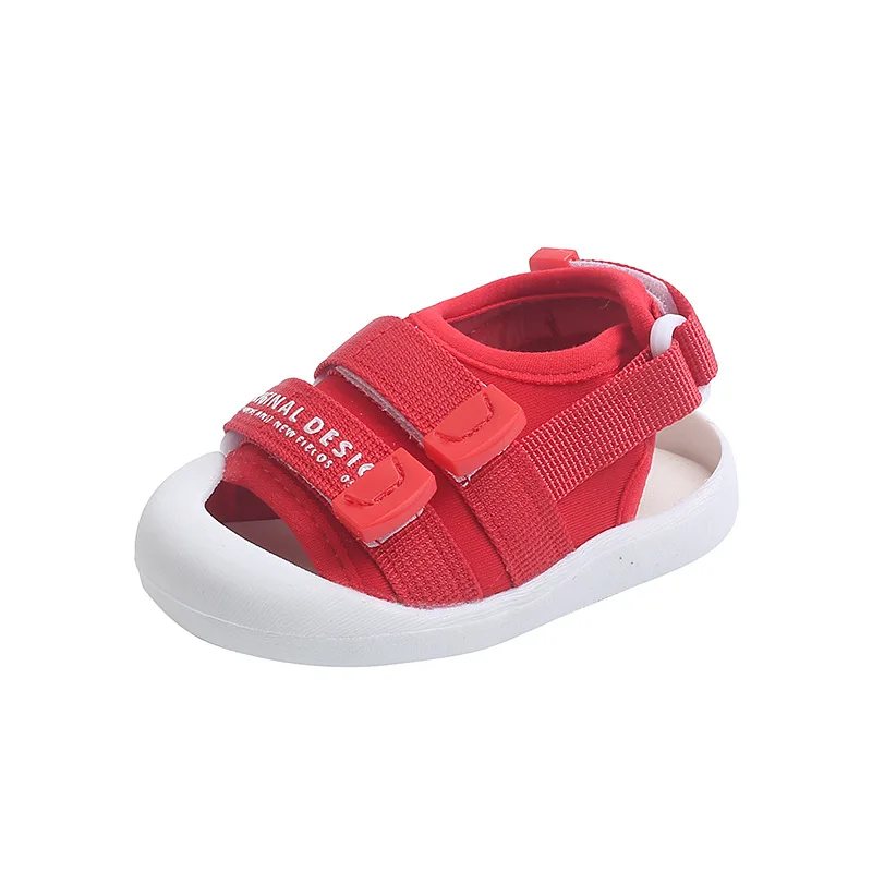 

2022 Summer Baby Sandals Toddler Beach Shoes Anti-kick Sandals Soft Bottom Kids Non-slip Shoe SJJ005