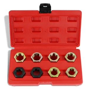 Набор инструментов для нарезания резьбы оси, 8 шт., M20,22,24, 1316, 34, x20UNEF