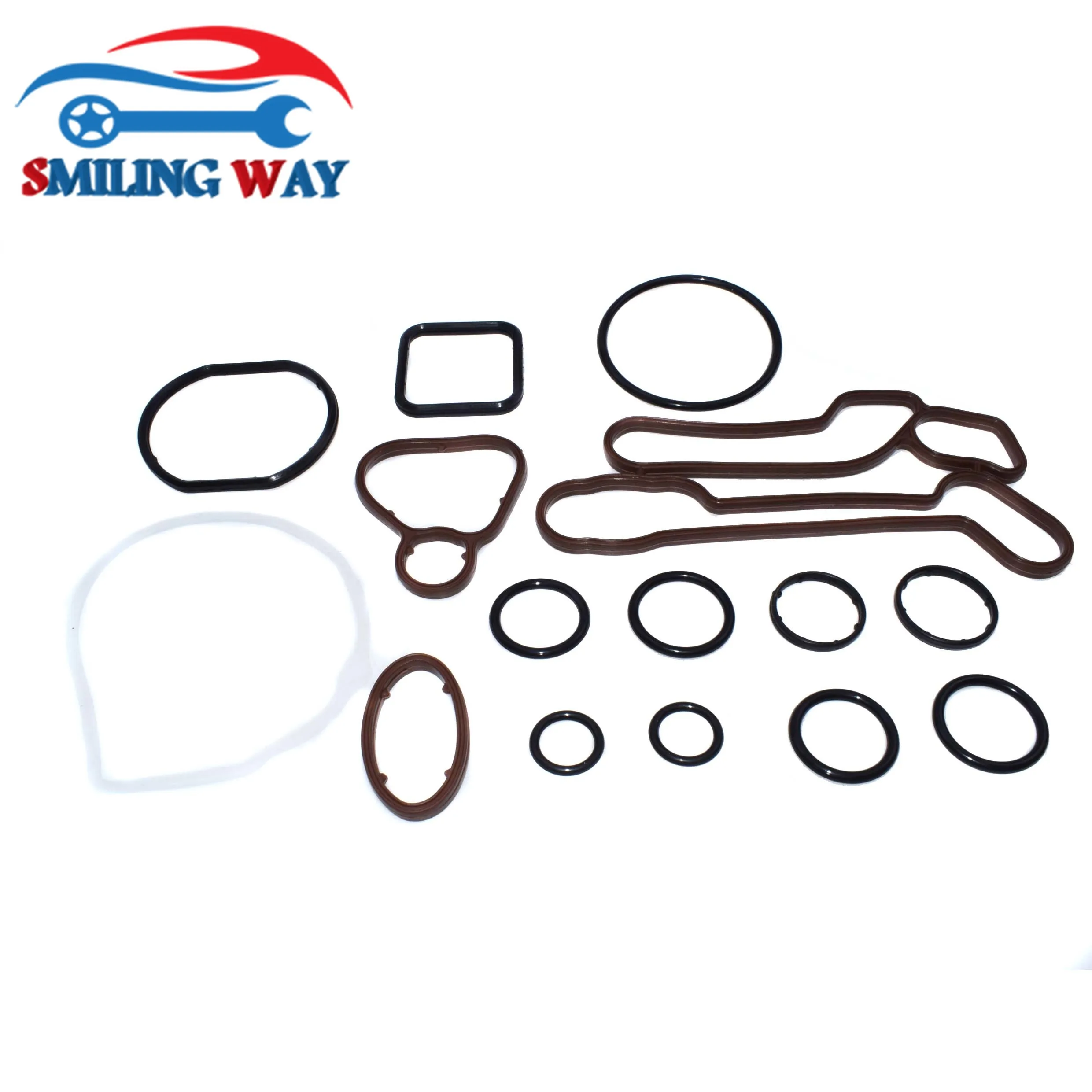 Уплотнительное уплотнение масляного кулера двигателя для Chevrolet Aveo Aveo5 Cruze Sonic Pontiac