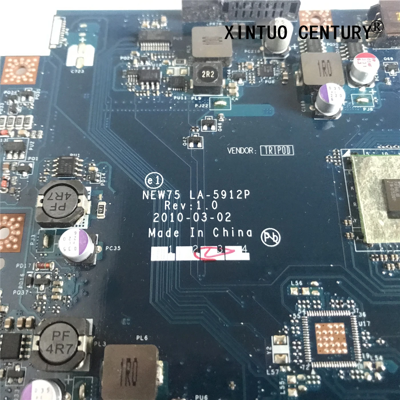 MBNA102001 NEW75 LA-5912P для ноутбука Acer aspire 5551 5551G 5552 5552G материнская плата E640 MB.NA102.001 DDR3 100%