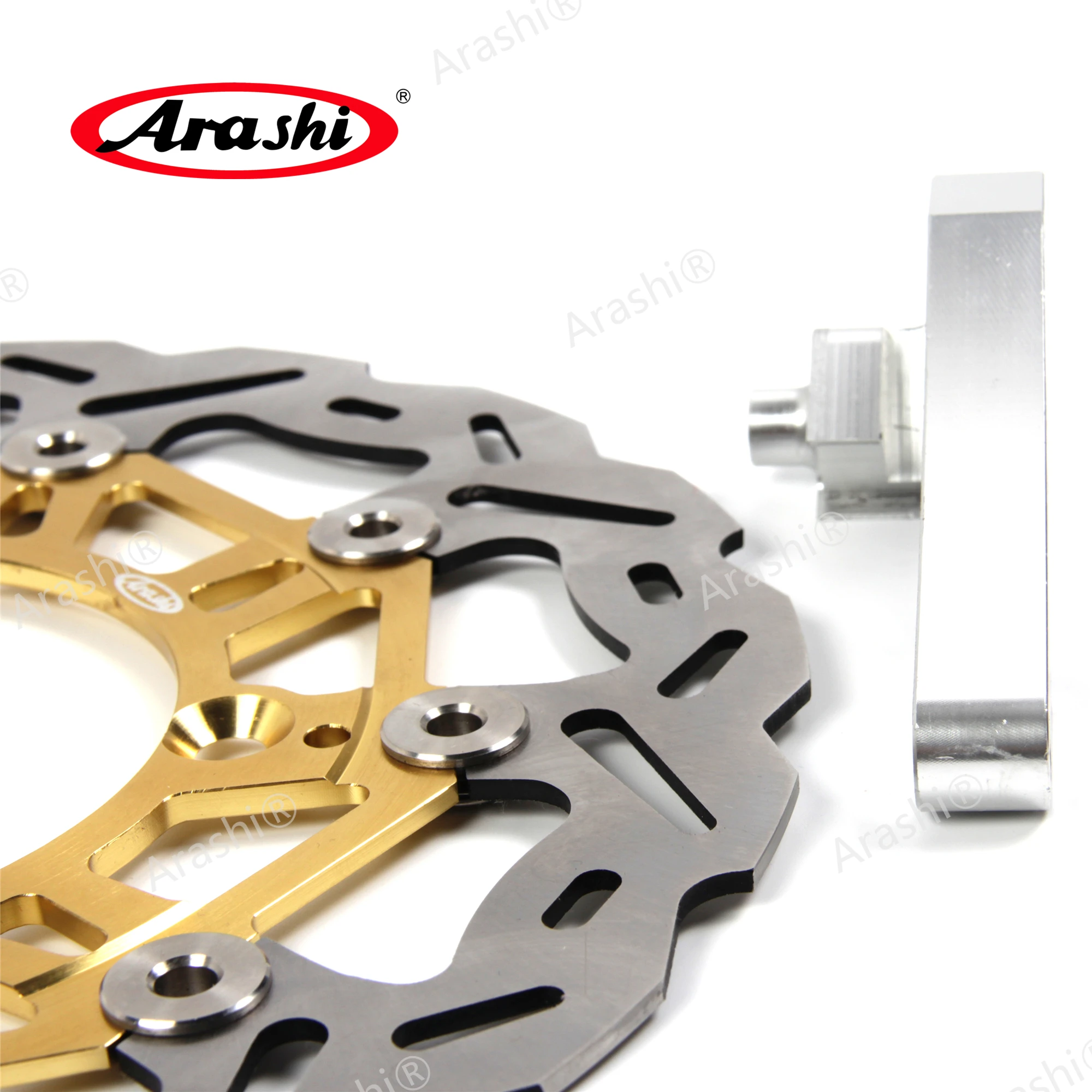 Arashi 1 шт. ЧПУ левые передние тормозные дисковые роторы для KAWASAKI KX450F KX 450F 2006 2007 2008 2009
