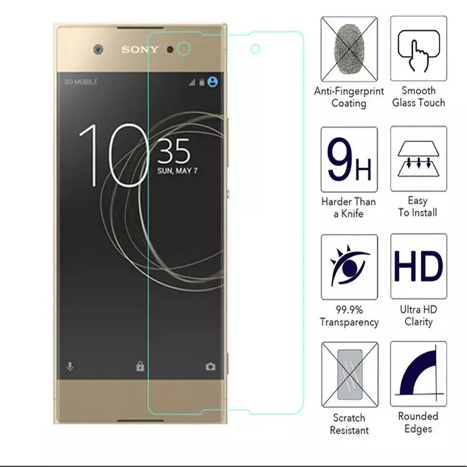 2 шт закаленное стекло для sony Xperia XZ3 XZ2 XZ1 X XA Compact 9H Защитная пленка для экрана цена