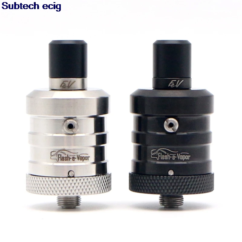 

Newest Flash-e-Vapor BF-1 RDA Atomizer 23mm RDA 316ss material tank Single Coil Rebuilding Dripping RDA For Squonker Mod