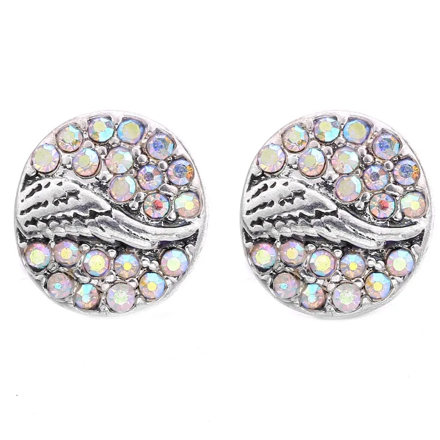 Новое поступление Имбирные кнопки с крыльями ангела 12 мм ювелирные изделия