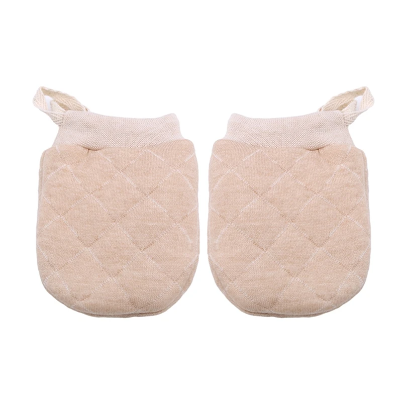 New Baby Gloves Newborn Cartoon Protection Face Anti Grasping Breathable Scratching Mittens Warm Winter Glove 1pair | Детская одежда и