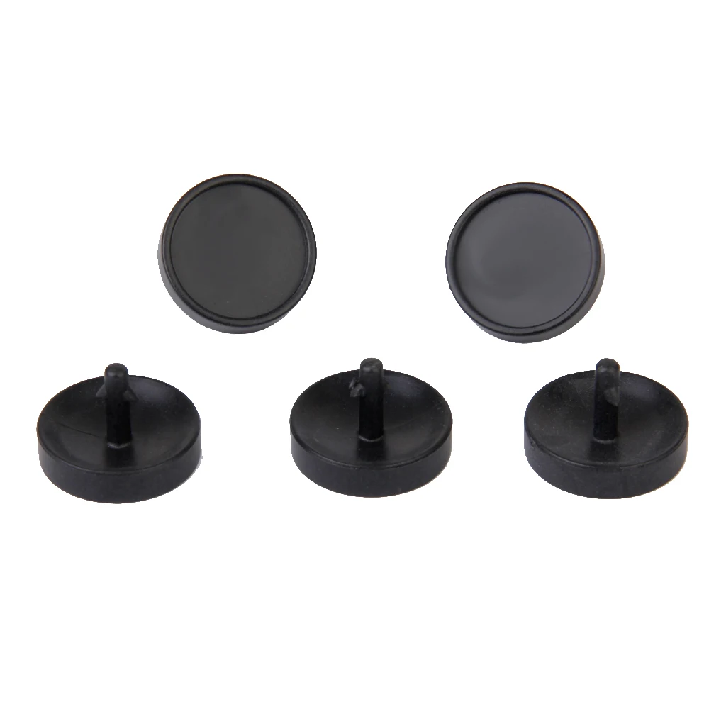 

5pcs Plastic Golf Ball Position Mark Markers Golfer Training Aid Xmas Gift Black
