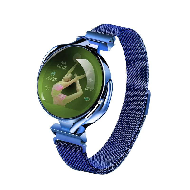 Цифровые Смарт часы Z38 женские с пульсометром и тонометром фитнес трекер