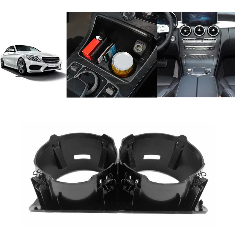 

Vehicle Front Console Water Cup Holder for mercedes benz-C-Class W205 E-W213 KZS U90C